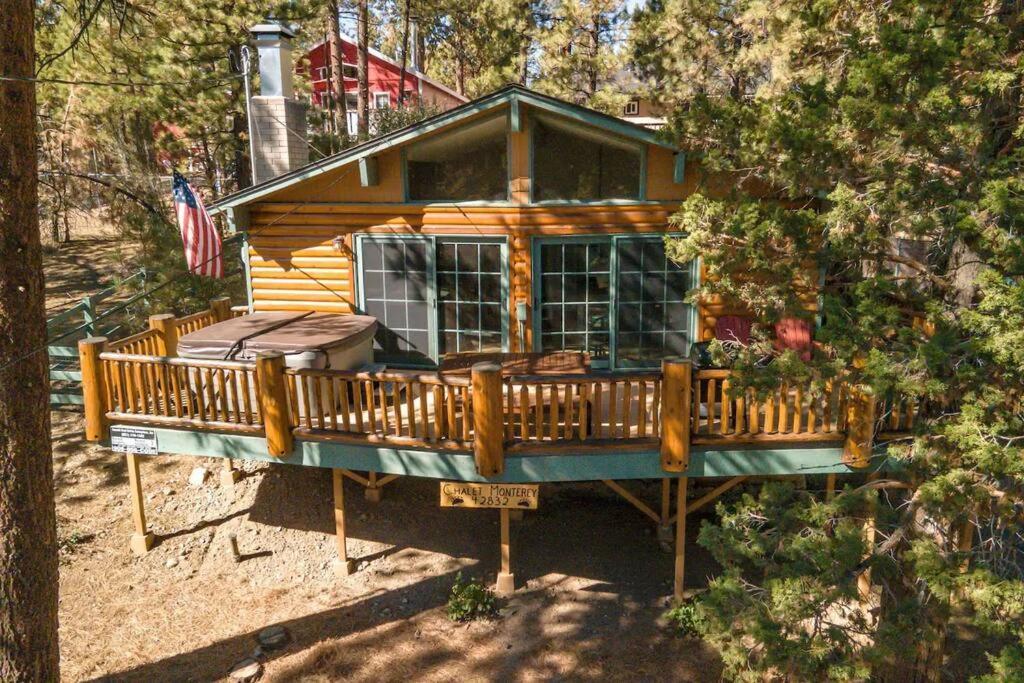 Chalet Monterey W/Hot Tub - Big Decks/Bbq Villa Big Bear Lake Dış mekan fotoğraf